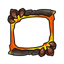 Fiery Dragonborn Avatar Frame (30-Day)