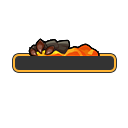 Fiery Dragonborn Nameplate (30-Day)